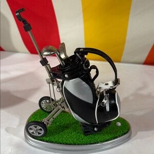 Miniature Golf Bag with Club pen set